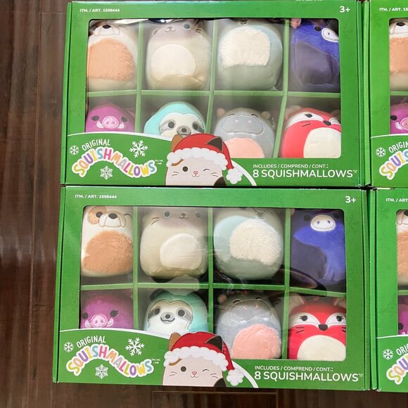 4 NIB Squishmallows Christmas Ornaments - 32 characters - Picture 2 of 5